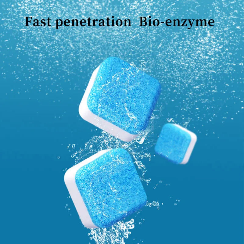 Washing Machine Cleaner Tablets – 12 Tablet | Deep Cleaning & Deodorizing for Front Load, Top Load & HE Washers